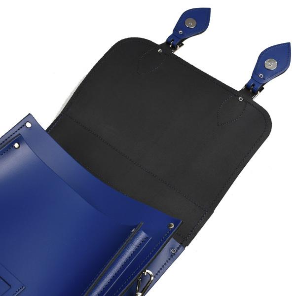 タグ付 ザッチェルズ シティ バックパックプラス リュック 3WAY 牛革 紺 Zatchels（ザッチェルズ） シティバックパック-プラス サイズ（A4