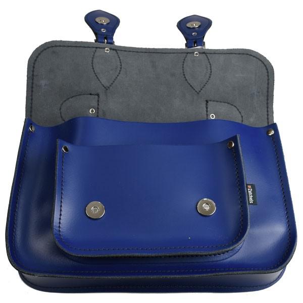 Zatchels（ザッチェルズ） サッチェルバッグ-11.5インチ ロイヤル 