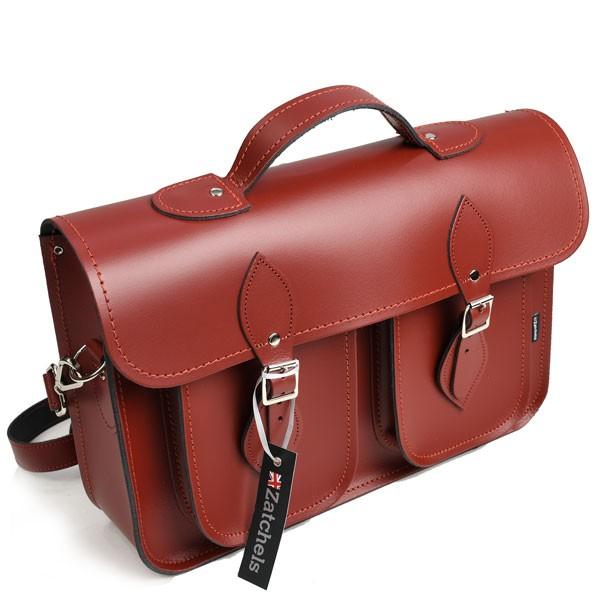 Zatchels ザッチェルズ ZATCHELS ツインポケットサッチェル Zatchels ザッチェルズ ZATCHELS ツインポケットサッチェル