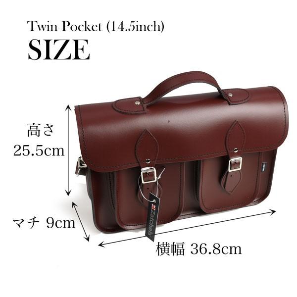 Zatchels ザッチェルズ ZATCHELS ツインポケットサッチェル Zatchels ザッチェルズ ZATCHELS ツインポケットサッチェル