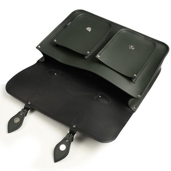 Zatchels（ザッチェルズ） ツインポケットサッチェルバッグ-16インチ