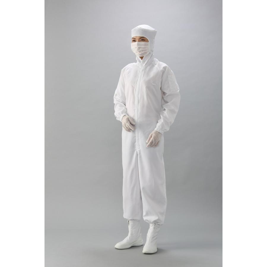 CJ1332 クラス100〜1000 フード一体型 クリーンスーツ 無塵衣