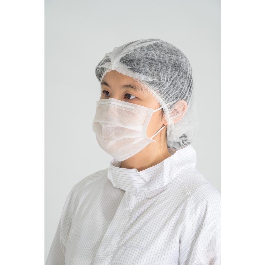 ディスポヘアキャップ　100枚入り　不織布　使い捨て　モブキャップ　ヘアーネット　ヘアネット（Yahoo!・エトップストア）