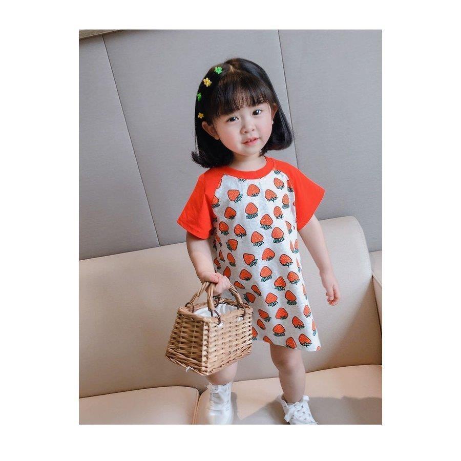 独特な店 子供服ドット柄ワンピースボヘミアンロング女の子レッドシフォン半袖オフショルダーサンドレスリゾートおしゃれ子ども服夏ビーチ可愛い ワンピース チュニック カラー ヒョウ柄 Www We Job Com