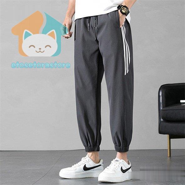 526円 最大 オフ サルエル スウェットパンツ ジョガーパンツ メンズ 夏 スポーツ スリム イージーパンツ 無地 ボトムス ストレッチ 大きいサイズ 22夏新品 運動 薄手 伸縮