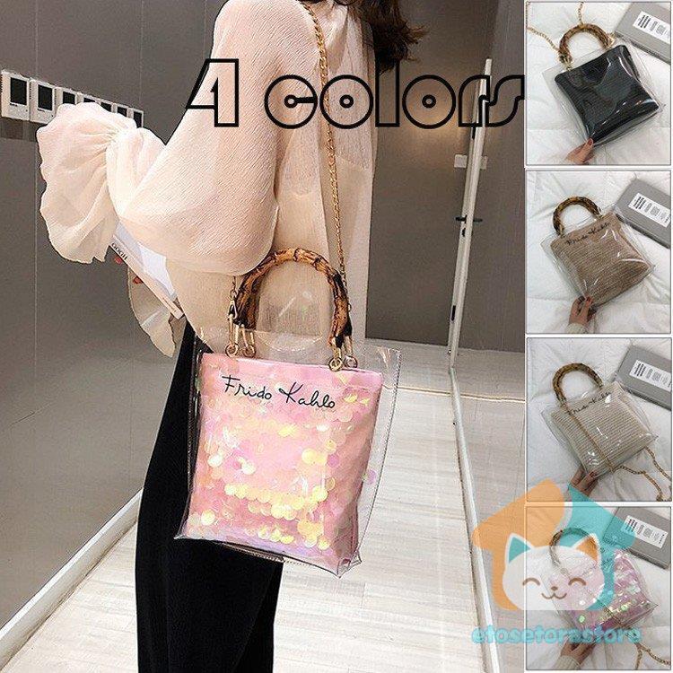 クリアバッグ 透明バッグ ストローポーチ付 トートバッグ ハンドバッグ 肩がけバッグ ショルダーバッグ かごバッグ ビニールバッグ 大容量 防水 おしゃれ 3way Lz0517 Mobug125 Etosetorastore2 通販 Yahoo ショッピング