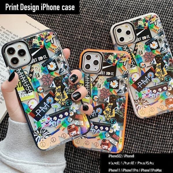 Iphone Se ケース Iphone8 Iphone11 Iphone Xr Iphone Xs スマホ 携帯 ケース カバー ロゴ ステッカー コラージュ アート クリア おしゃれ 韓国 Lz719 Ks0 Etosetorastore2 通販 Yahoo ショッピング