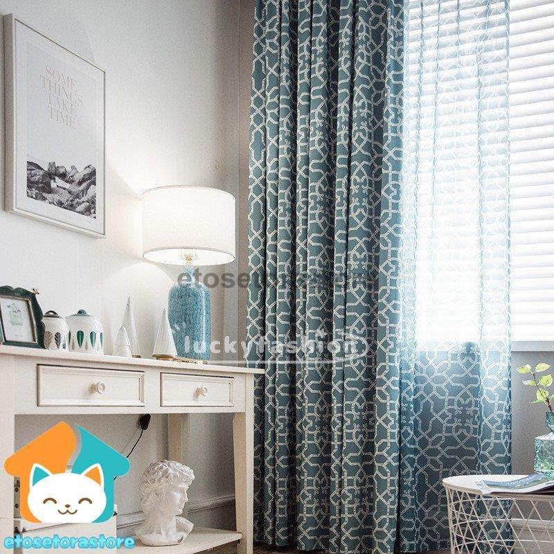 子供部屋 カーテン おしゃれ オーダーメイド プリント 幾何柄 シンプル 男の子 レースカーテン ドレープカーテン Cl Mitiko0330 Cl49 エトセトラストア 通販 Yahoo ショッピング