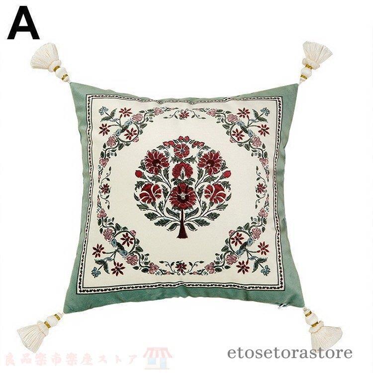 新作モデル クッションカバー カバーのみ クリスマス 北欧 New オシャレ花柄 総柄 アラベスク模様 シック クラシカル グリーン ホワイト リビング 可愛い Www Gtasavegames Com