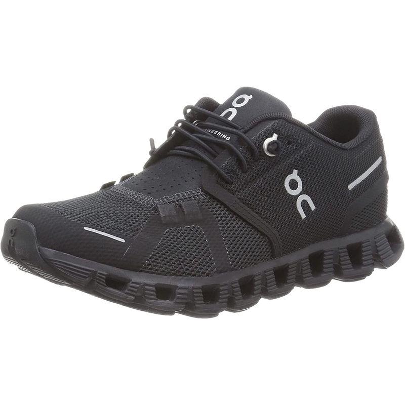 オン ランニングシューズ Cloud 5 レディース All Black 24.0 cm C ランニングシューズ Cloud レディース All Black cm