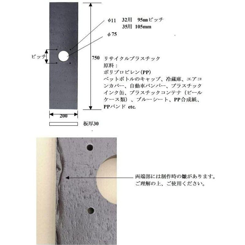 クラシカルファッション 手押しポンプ用人工台板 ３５サイズ用穴開ずみ