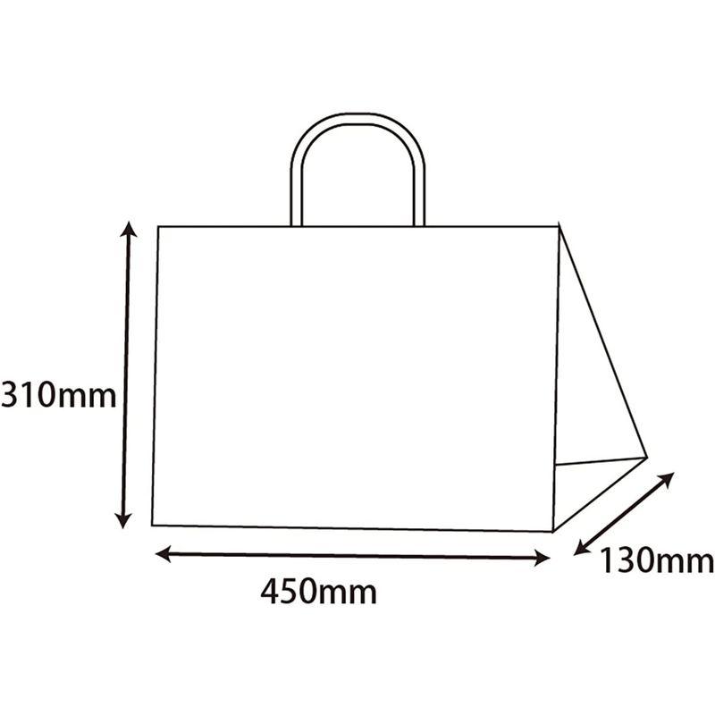 メーカー公式ショップメーカー公式ショップケース販売HEIKO 紙袋 スムースバッグ Y2 未晒無地 003157206 1ケース(25枚入×8袋 合計 200枚) ラッピング用品