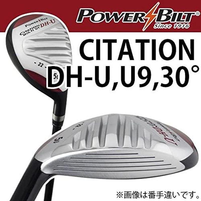 パワービルト ユーティリティ DH-U POWER BILT サイテーションDH-U ユーティリティ U9 30度 カーボン ユニセックス ユーティリティ DH POWER BILT サイテーションDH U9 30度 カーボン ユニセックス