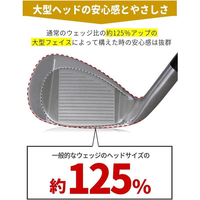 TRIAL(トライアル) サンドウェッジ - スリックウェッジ スチールシャフト 58度 スチール メンズ 右 バンス角: 5度 フレックス 58度 バンス角 5度 トライアル サンドウェッジ スリックウェッジ スチールシャフト スチール メンズ フレックス