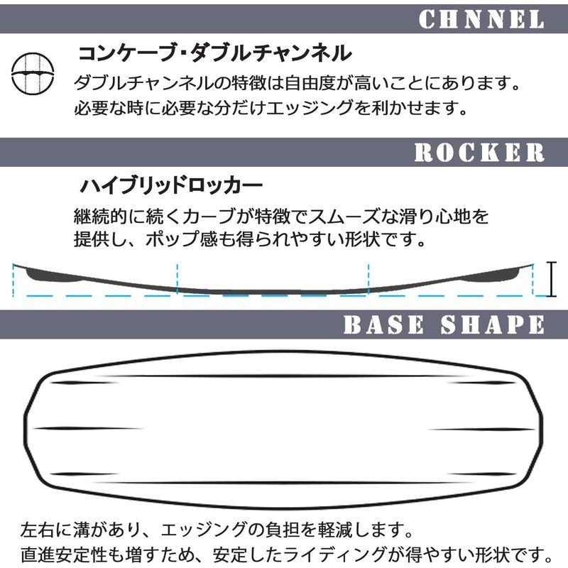 ウォータースポーツ CTRL ハッスル ウェイクボードセット ハンドル＆ロープ付き 136cm 8-11 赤｜etotvil2｜04