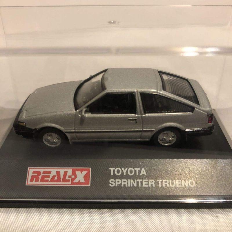 ミニカー REAL-X TOYOTA CAR ヒストリーズコレクション 1/72 SPRINTER TRUENO トヨタ スプリンター トレノ AE8｜etotvil2｜04