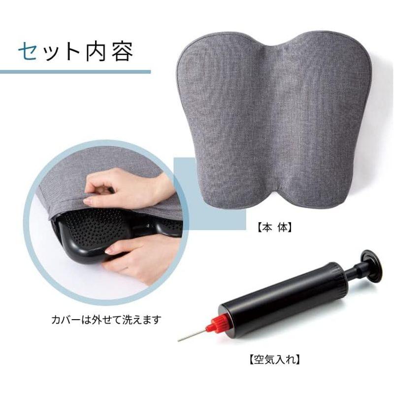 PROIDEA（プロイデア）エアシェイプマット fuuming (スモークグレー)