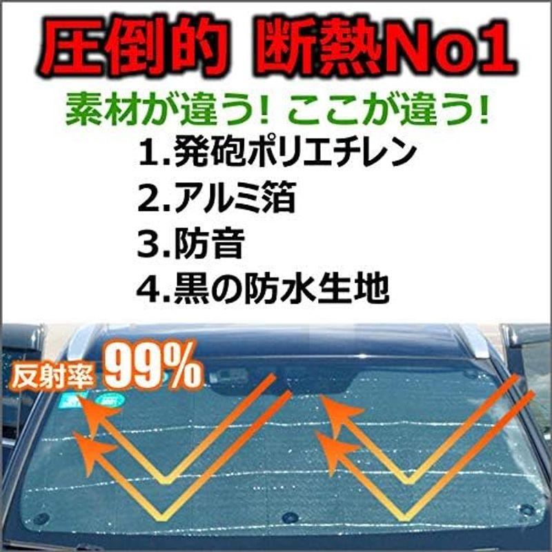 オンラインでの最低価格 前席3枚圧倒的断熱 Aviles 日産 ニッサン ジューク F15系 H22.06?エマージェンシーブレーキ搭載車 サンシェードエコ断熱シェ