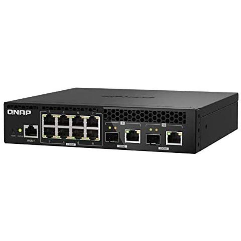 全国配送料無料 QNAP (キューナップ ) 小規模 ビジネス用 ハーフ幅 ラックマウント 、 エントリーレベル 10GbE および 2.5GbE Laye