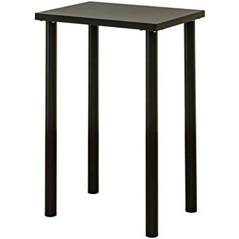 カウンターフリーバーテーブル カウンターテーブル ハイタイプ 60cm×45cm 高さ90cm ブラック TY-H6045BK｜etotvil2｜04