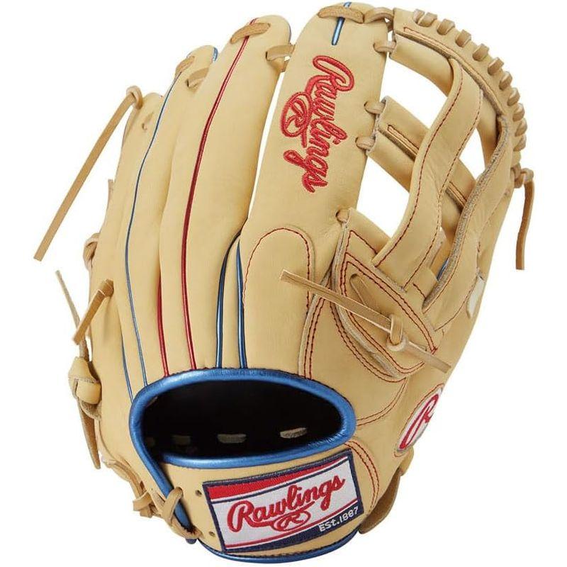 ローリングス(Rawlings) 野球用 グラブ グローブ 大人用 軟式用 HOH? METALLIC オールフィルダー用 キャメル サイズ｜etotvil2｜02