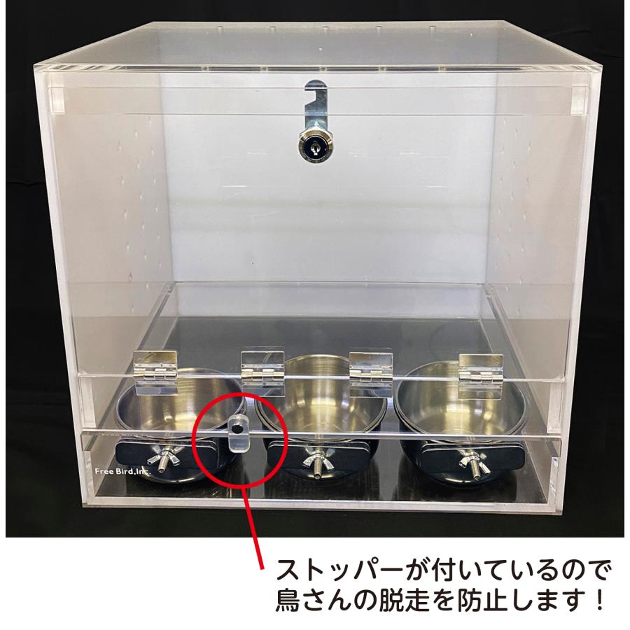 バードケージ 鳥かご 飼育ケージ アクリルバードケージ : えとぴりか