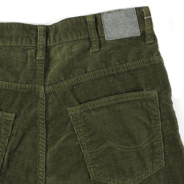 caqu(サキュウ) コットン ポリエステル コーデュロイ サルエル パンツ