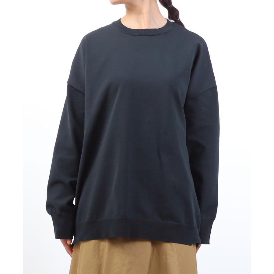 ミズイロインド クルーネックワイドプルオーバー mizuiro ind 2025秋冬