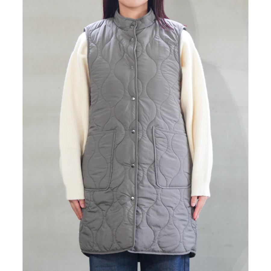 ミディウミ キルティングリバーシブルベスト Midi-Umi 3-779917 国内正規品 2025秋冬新作 送料無料 ミディウミ キルティングリバーシブルベスト Midi-Umi 2025秋冬新作