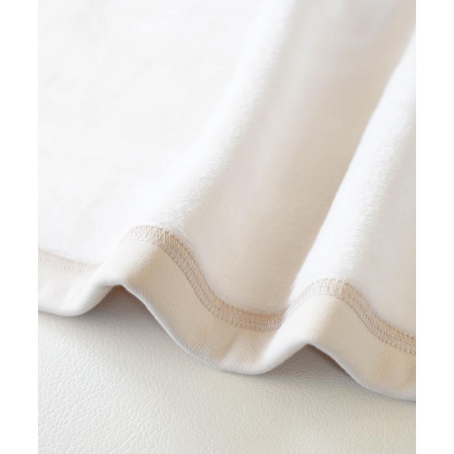 PUPULA（ププラ） ロングステープル ボンバーヒート ショールカラー