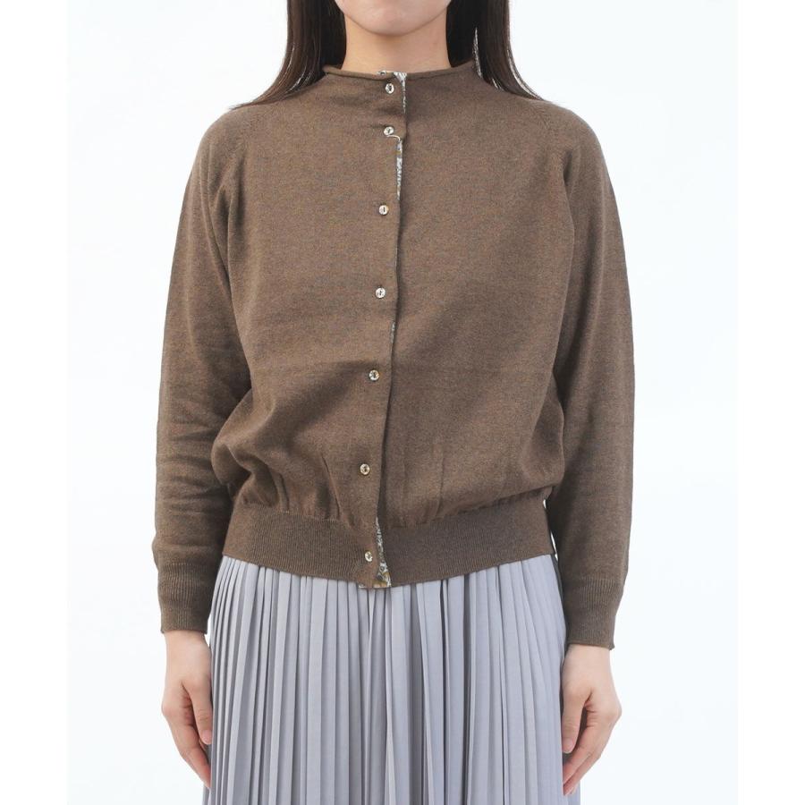 ソソット LIBERTY ボトルネックカーディガン sosotto 2025秋冬新作