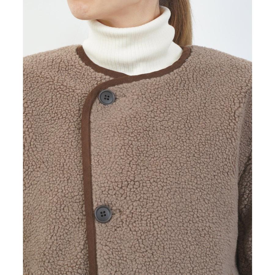 NATURAL LAUNDRY（ナチュラルランドリー） ボアリバーシブルジャケット