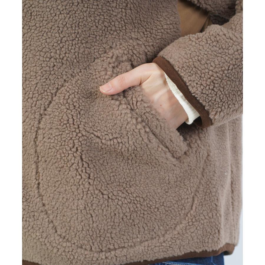 NATURAL LAUNDRY（ナチュラルランドリー） ボアリバーシブルジャケット