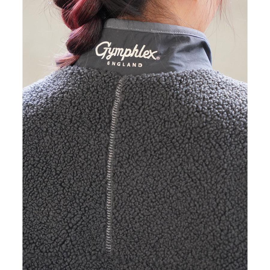 ジムフレックス コージーライトボアブルゾン Gymphlex 2025秋冬新作 レディース 国内正規品 爆買_5