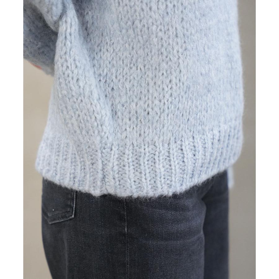 トリコット ジーン マルク PALMA TRICOTS JEAN MARC PALMA 国内正規品 2025秋冬新作 送料無料 ニット あったか トップス モヘア 長袖 ふわふわ ゆったり クルーネック ラウンドネック トリコット ジーン マルク PALMA TRICOTS JEAN MARC 2025秋冬新作