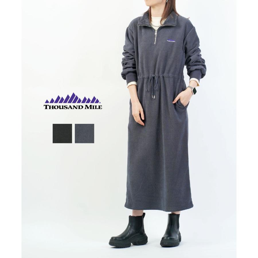 サウザンドマイル KNIT FREECE HALF ZIP OP THOUSAND MILE 2025秋冬