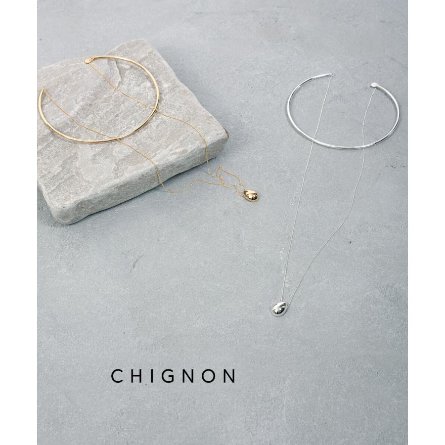 シニヨン 2連チョーカーネックレス CHIGNON レディース 国内正規品