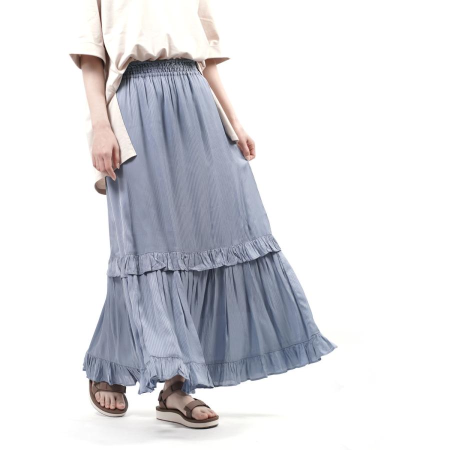 NE QUITTEZ PAS!（ヌキテパ） フリルスカート ロングスカート Rayon