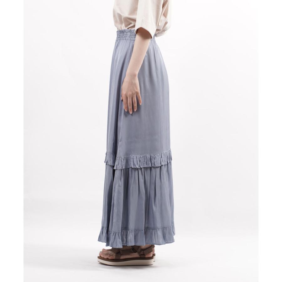 NE QUITTEZ PAS!（ヌキテパ） フリルスカート ロングスカート Rayon