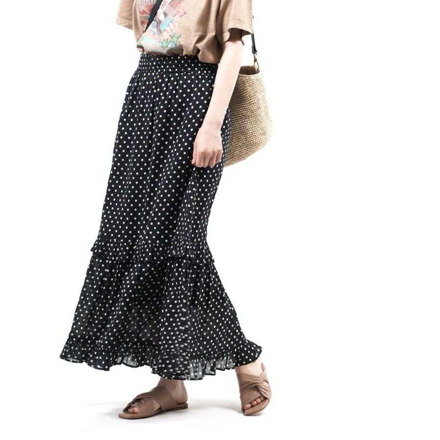 NE QUITTEZ PAS! ヌキテパ ティアードスカート ロングスカート C