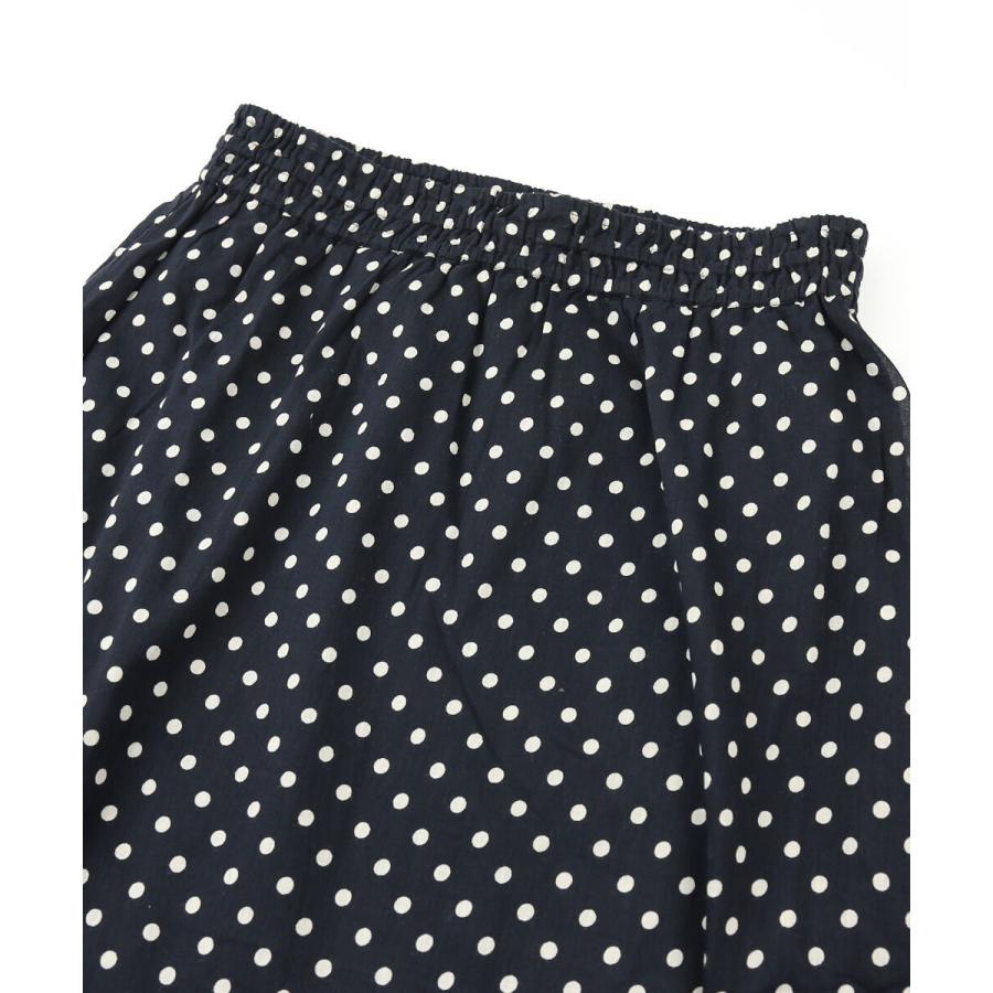 ◆ヌキテパ◆モノトーン◆インド綿◆プリントロングスカート◆ NE QUITTEZ PAS!（ヌキテパ）の「＜ne Quittez pas＞ドット