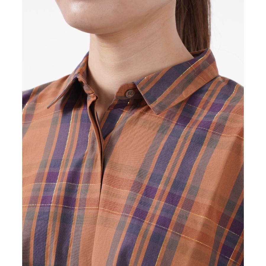 NE QUITTEZ PAS!（ヌキテパ） シャツワンピース シャツドレス POPLIN