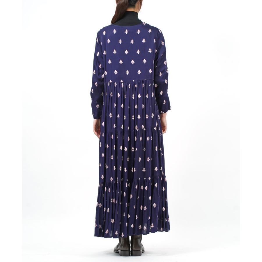 NE QUITTEZ PAS!（ヌキテパ） ワンピース MODAL SATIN PRINT DRESS ne