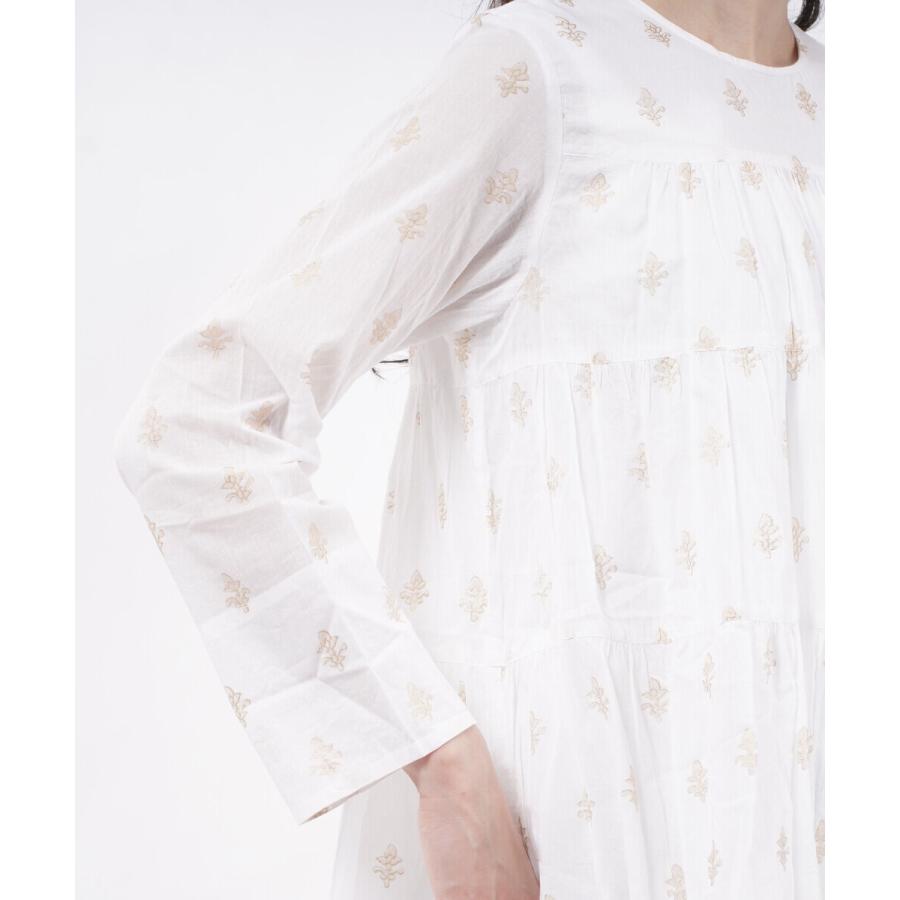 NE QUITTEZ PAS!（ヌキテパ） チュニック ブラウス COTTON VOILE FOIL