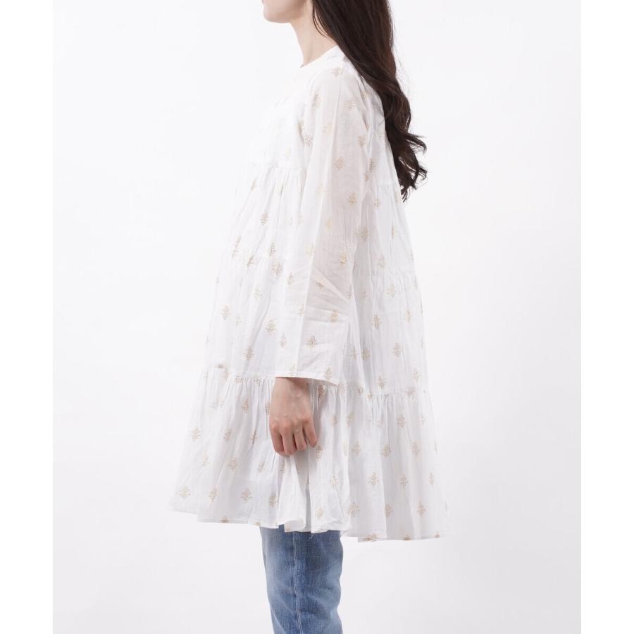 NE QUITTEZ PAS!（ヌキテパ） チュニック ブラウス COTTON VOILE FOIL