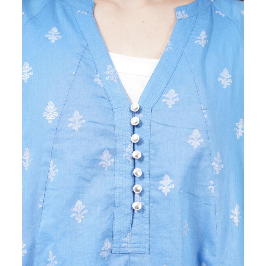 NE QUITTEZ PAS!（ヌキテパ） パネルドレス ワンピース COTTON VOILE