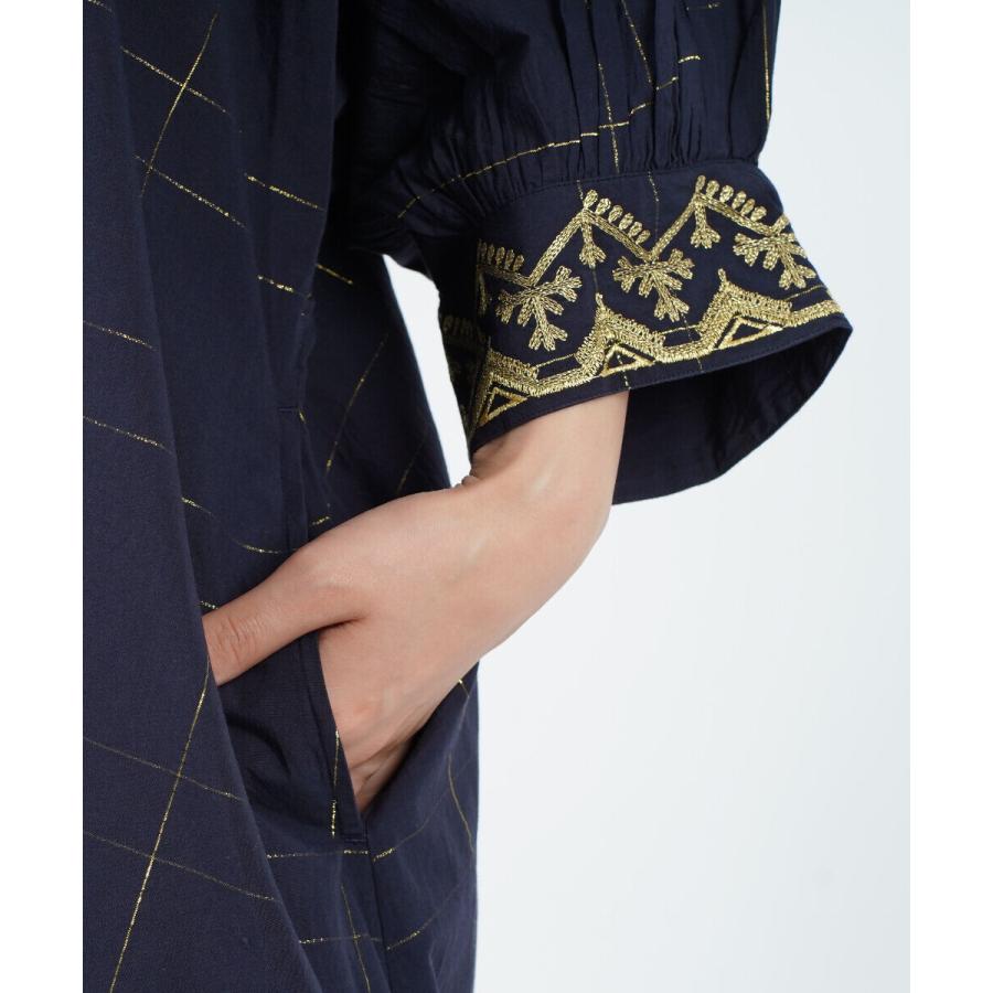 NE QUITTEZ PAS! ヌキテパ オーバーサイズ シャツワンピース