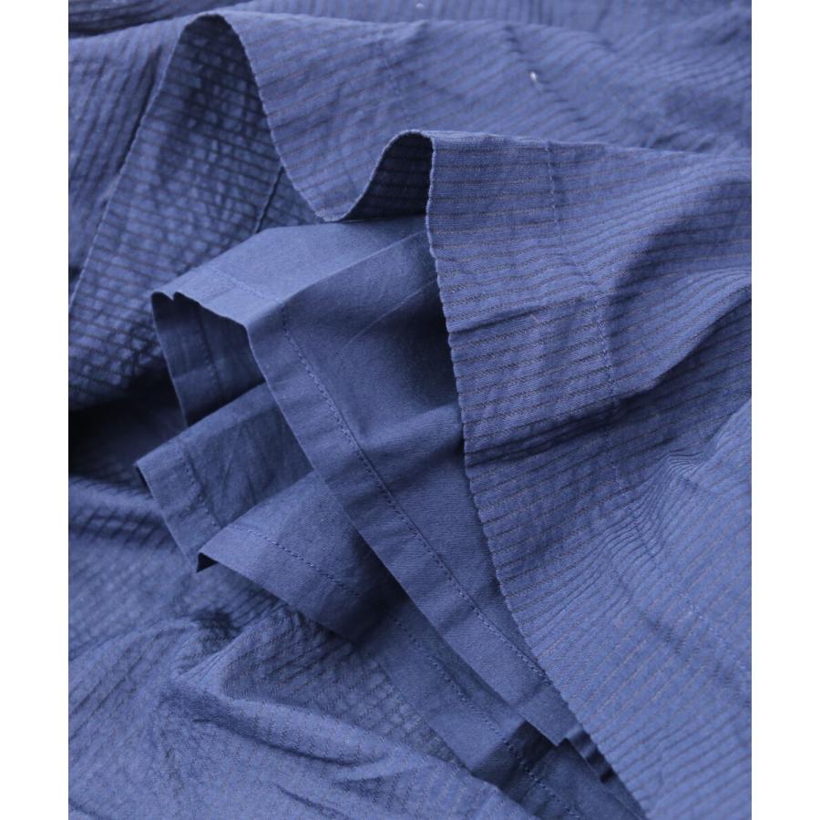 NE QUITTEZ PAS!（ヌキテパ） 刺繍ワンピース C.Dobby Stripe Emb