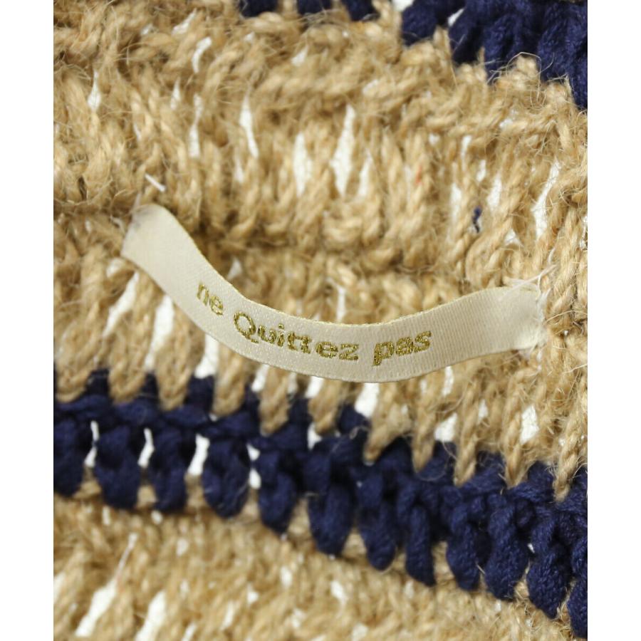 NE QUITTEZ PAS!（ヌキテパ） トートバッグ かごバッグ Jute Macrame