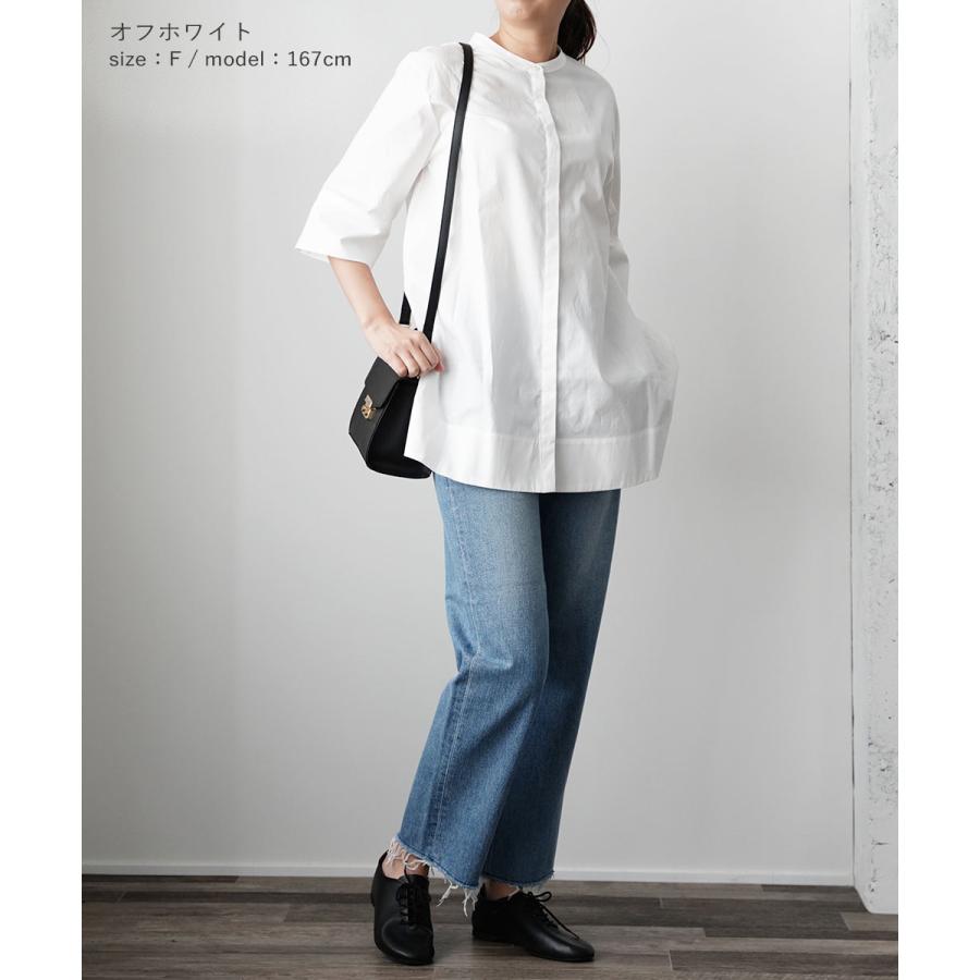極美品】mizuiro ind ★R/Tスタンドカラーシャツ紺色/匿名配送 mizuiro ind ギャザースタンドカラーシャツ｜ MARcourt ONLINE STORE